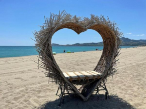 Grand studio 6 à 50m de la plage Argelès